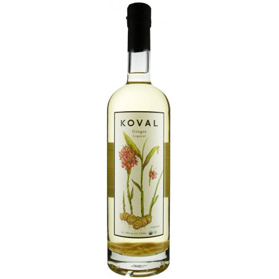 Koval Ginger Liqueur Bottle Wallpaper