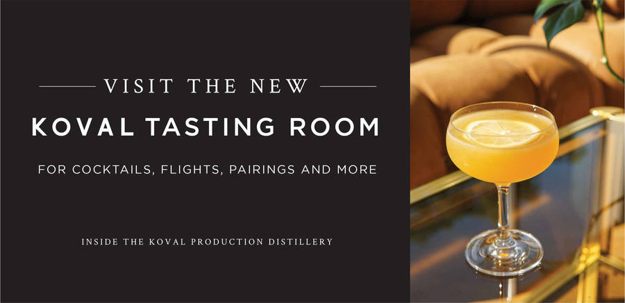 Koval Tasting Room Invitation Poster Wallpaper