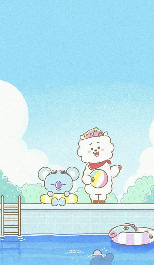 Koya Bt21 And Rj Wallpaper