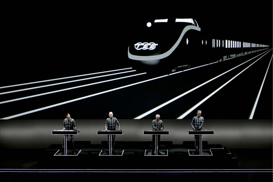 Kraftwerk Bullet Train Background Wallpaper