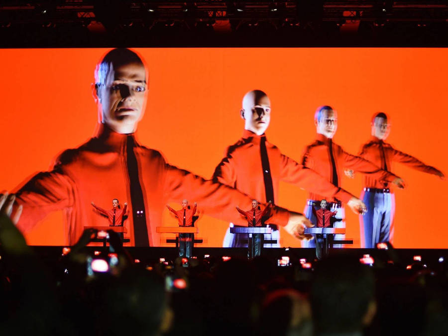 Kraftwerk Orange Clones Wallpaper