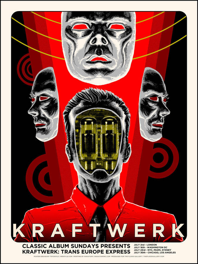 Kraftwerk Trans-europe Express Wallpaper