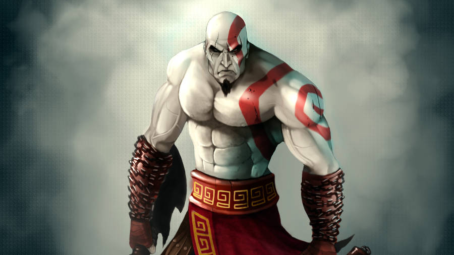 Kratos Video Game Artwork Wallpaper