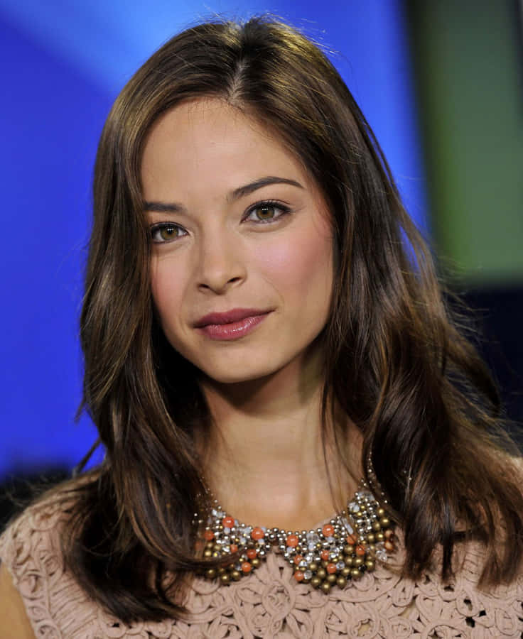 Kristin Kreuk Elegant Portrait Wallpaper