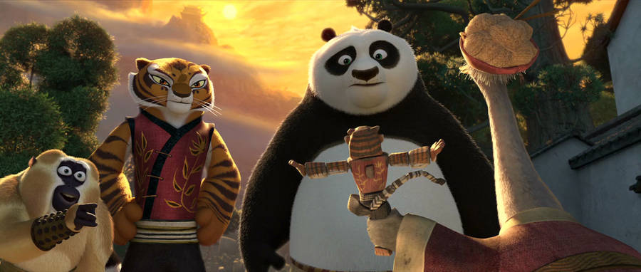 Kung Fu Panda 2 Action Figure Tigress Wallpaper