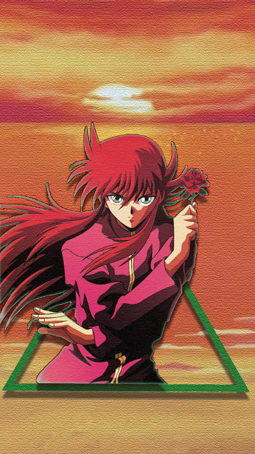 Kurama Sunset Yuyu Hakusho Wallpaper