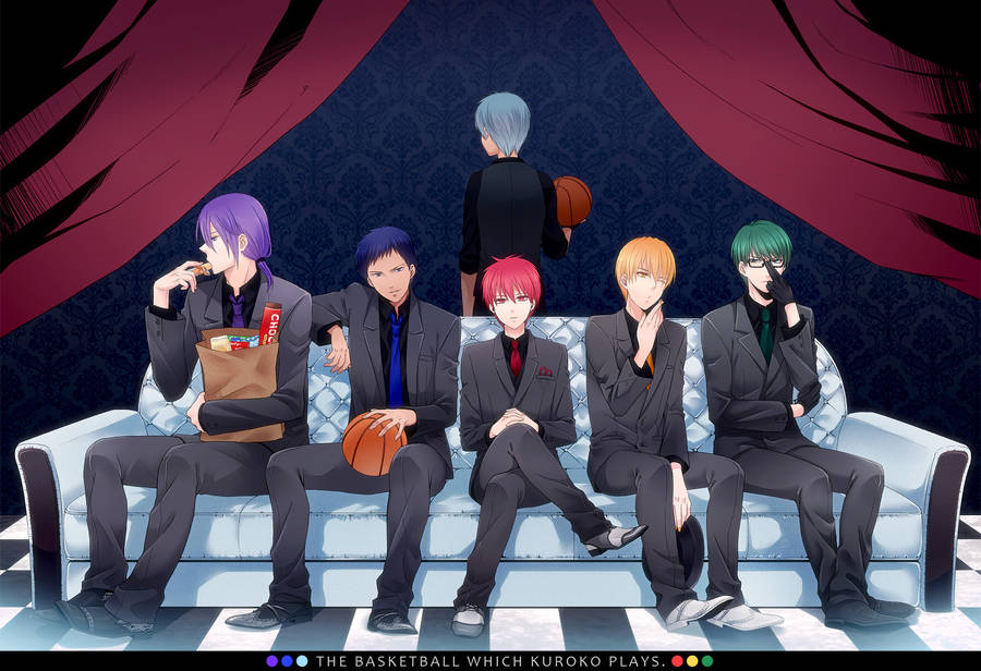 Kuroko Characters In Suits Wallpaper