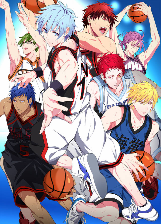 Kuroko No Basket Anime Promotional Photo Wallpaper