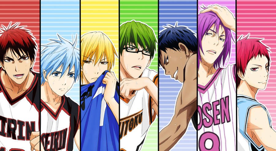 Kuroko's Characters Showcase Wallpaper