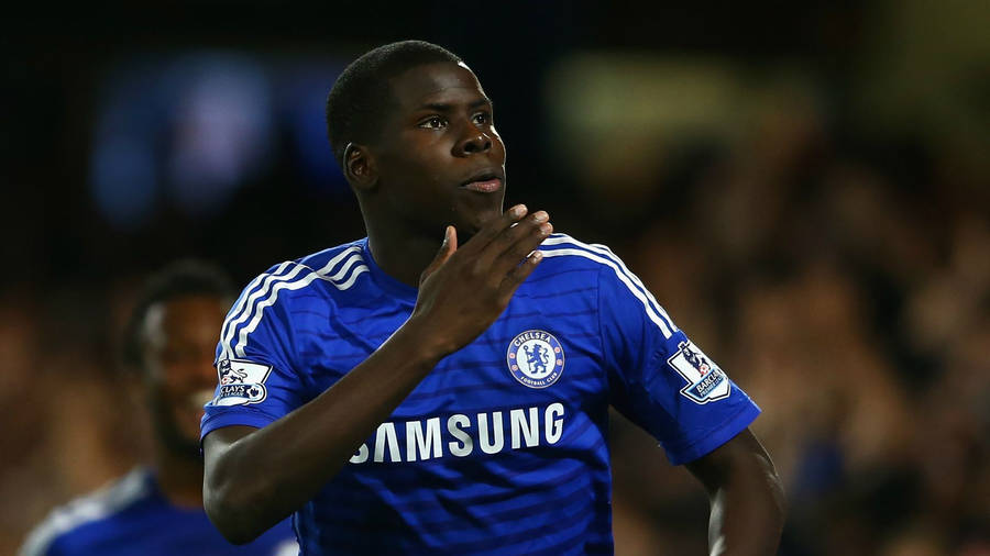 Kurt Zouma Hand Near Chest Wallpaper