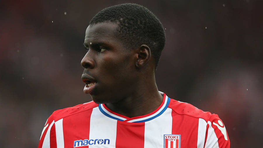 Kurt Zouma Stoke City Looking Right Wallpaper