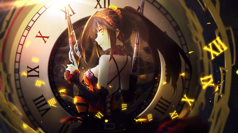 Kurumi Date A Live Time Wallpaper