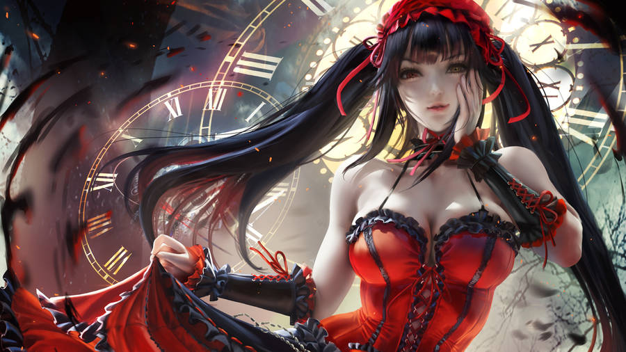 Kurumi Tokisaki Edgy Anime Pfp Wallpaper