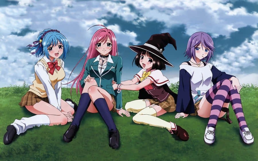 Kurumu Kurono From Rosario Vampire Wallpaper