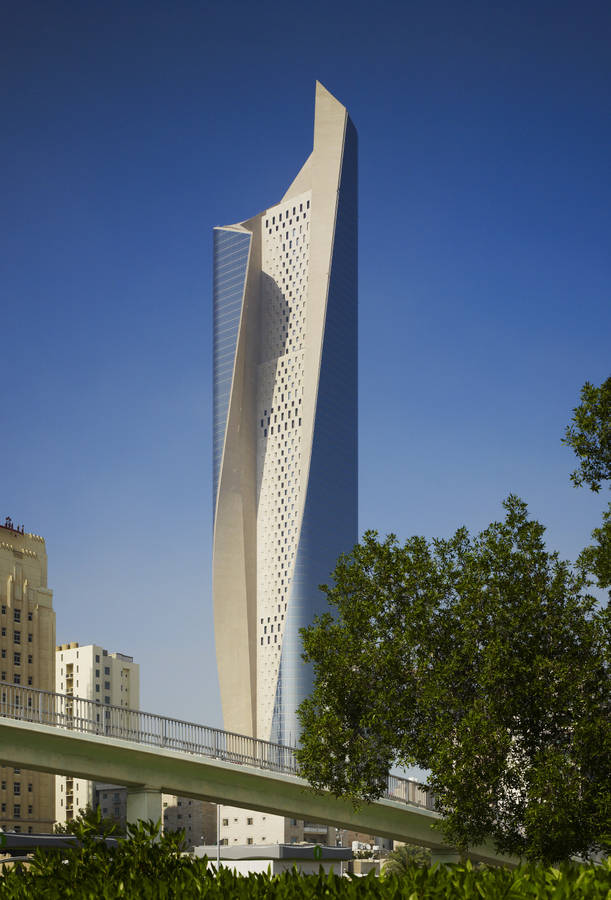 Kuwait Al Hamra Tower Wallpaper