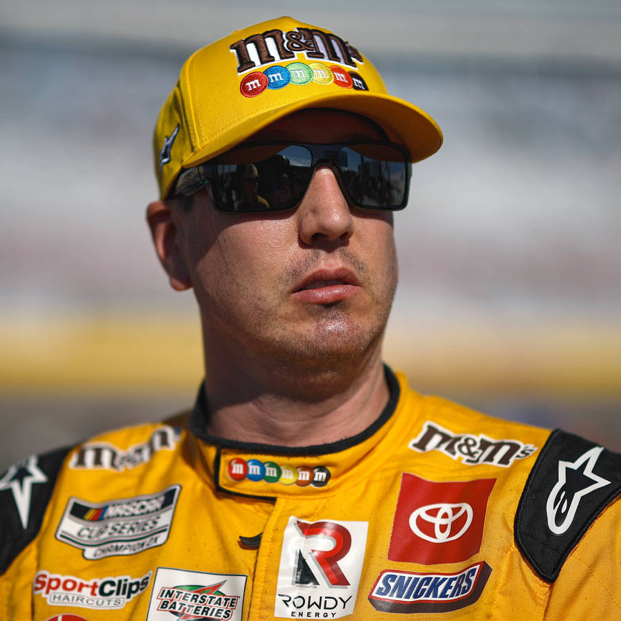 Kyle Busch Portrait Photo Wallpaper