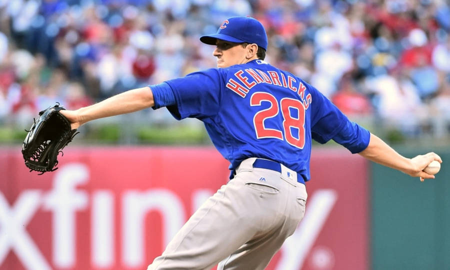 Kyle Hendricks Baseball Desktop Wallpaper