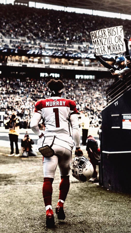 Kyler Murray Against All Odds Wallpaper