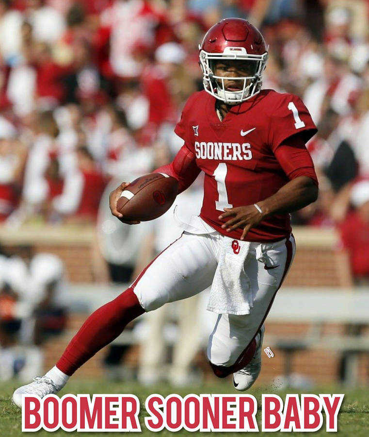 Kyler Murray Boomer Sooner Baby Wallpaper