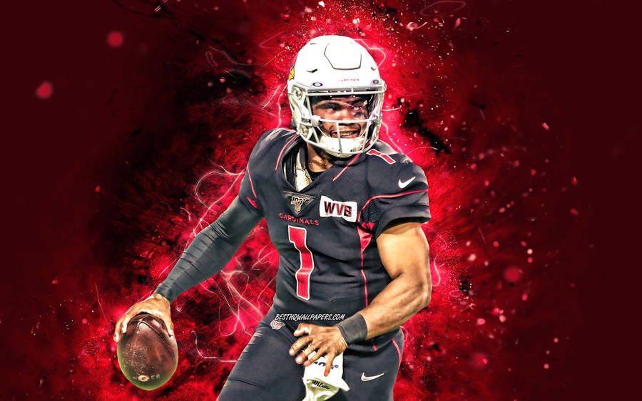 Kyler Murray Red Aura Wallpaper