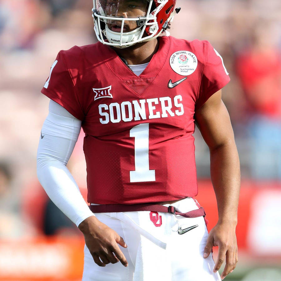 Kyler Murray Sooners Portrait Wallpaper