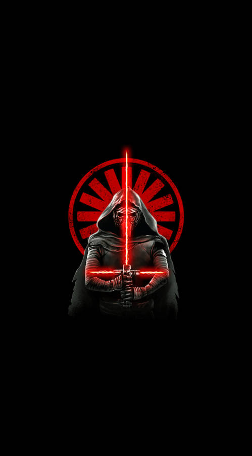 Kylo Ren First Order Logo Wallpaper