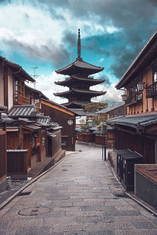 Kyoto Hokanji Pagoda Wallpaper