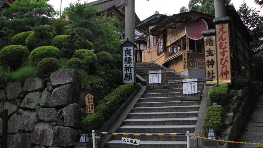 Kyoto Jishu-jinja Shrine Wallpaper