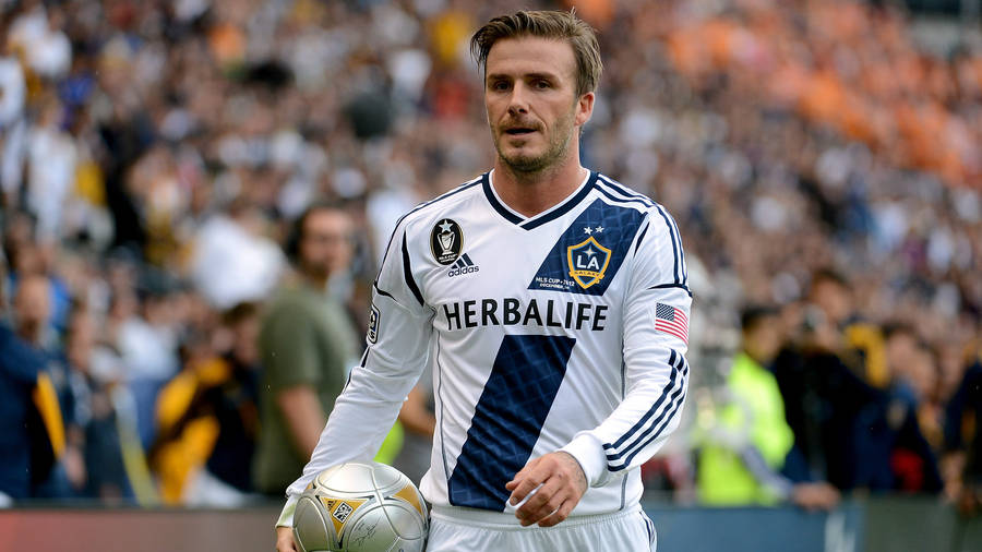 La Galaxy Soccer League Player Wallpaper