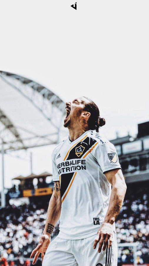 La Galaxy Soccer Player Highlights Wallpaper