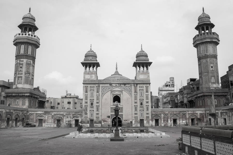 Lahore Wazir Khan Mosque Wallpaper