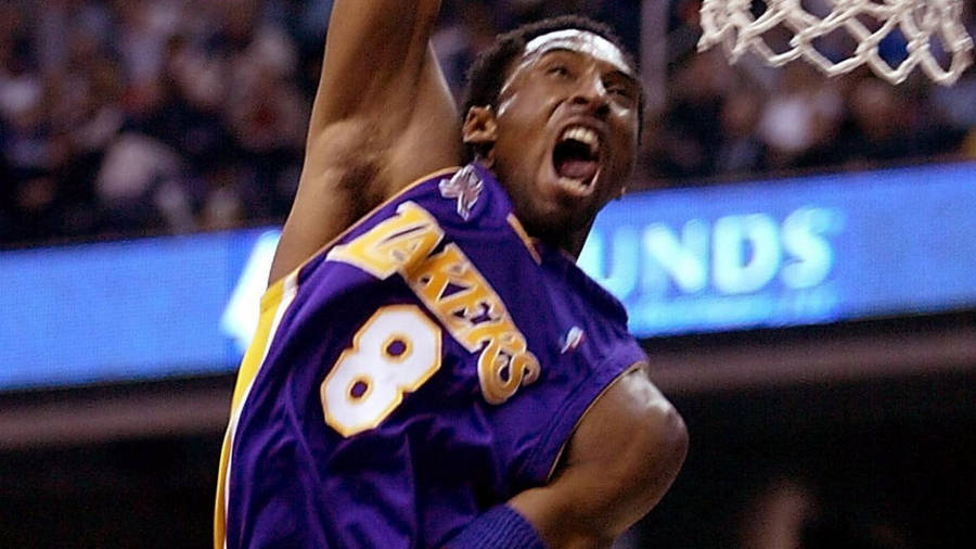 Lakers Hd Kobe Dunk Wallpaper