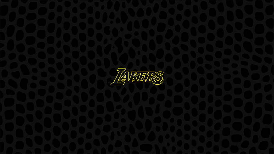 Lakers Logo Black Aesthetic Wallpaper