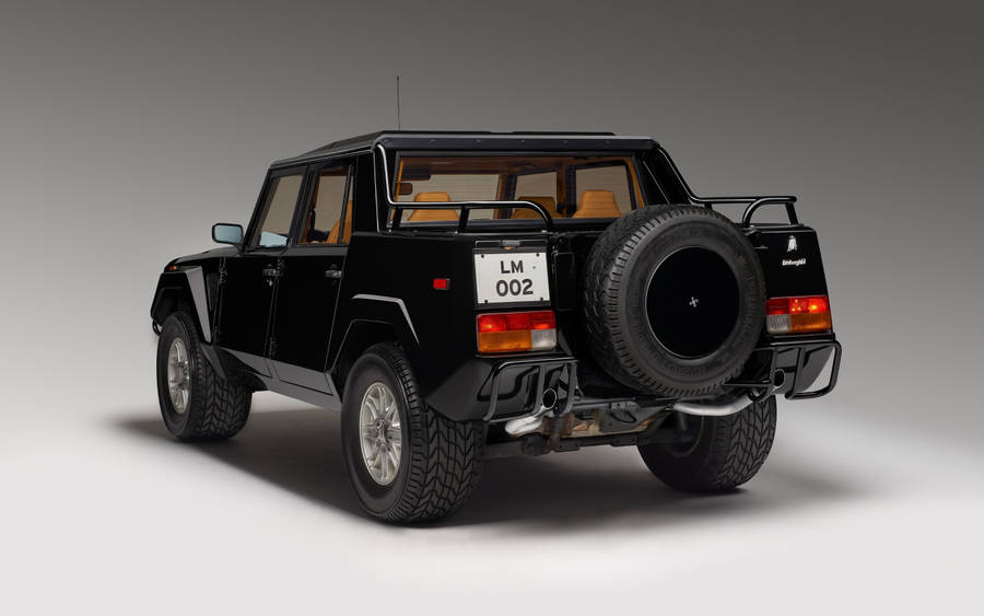 Lambo Truck Lm002 Plate Wallpaper