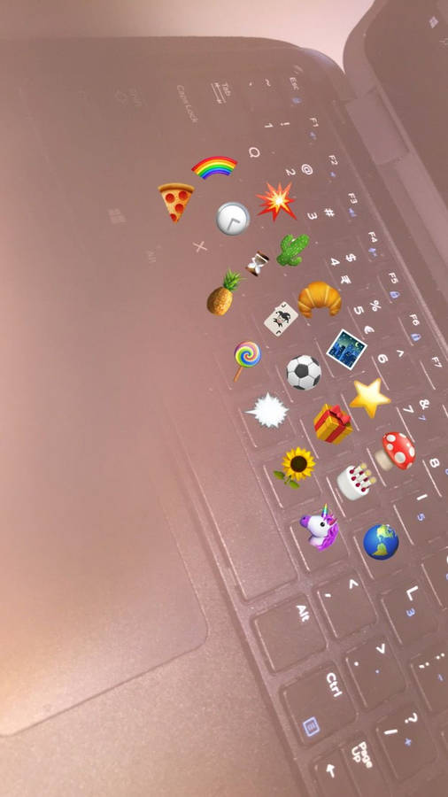 Laptop Object Emojis Vsco Cover Wallpaper