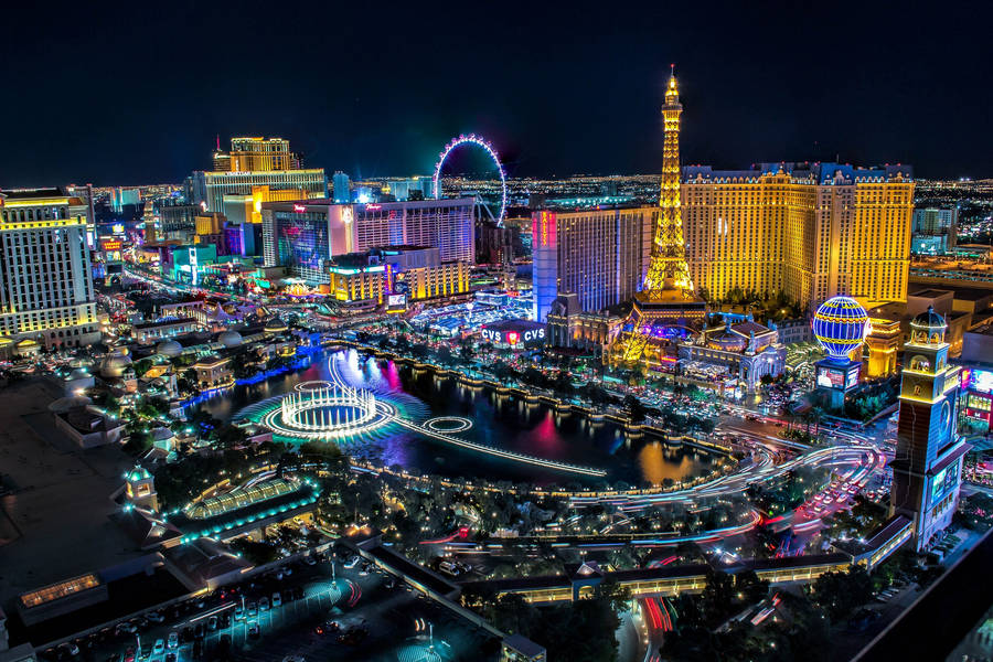 Las Vegas City Lights Wallpaper