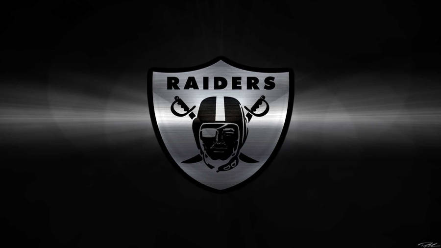 Las Vegas Raiders Logo Wallpaper