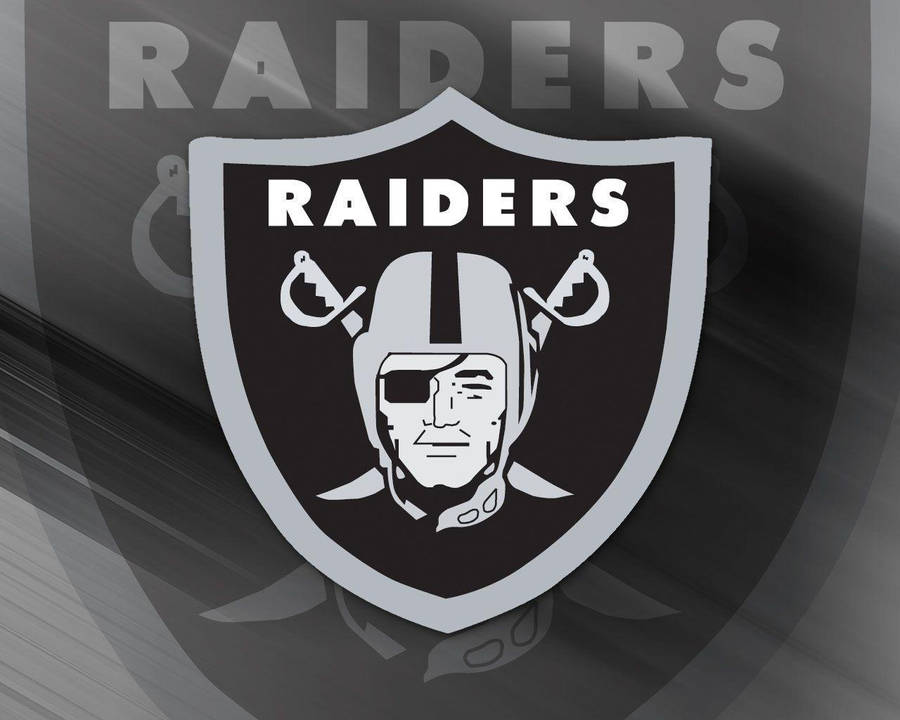 Las Vegas Raiders Nfl Team Logo Wallpaper