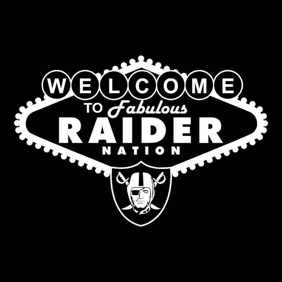 Las Vegas Raiders Welcome Wallpaper