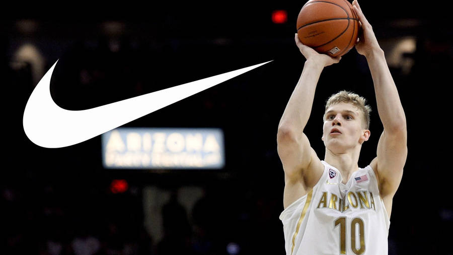 Lauri Markkanen Nike Arizona Logo Wallpaper