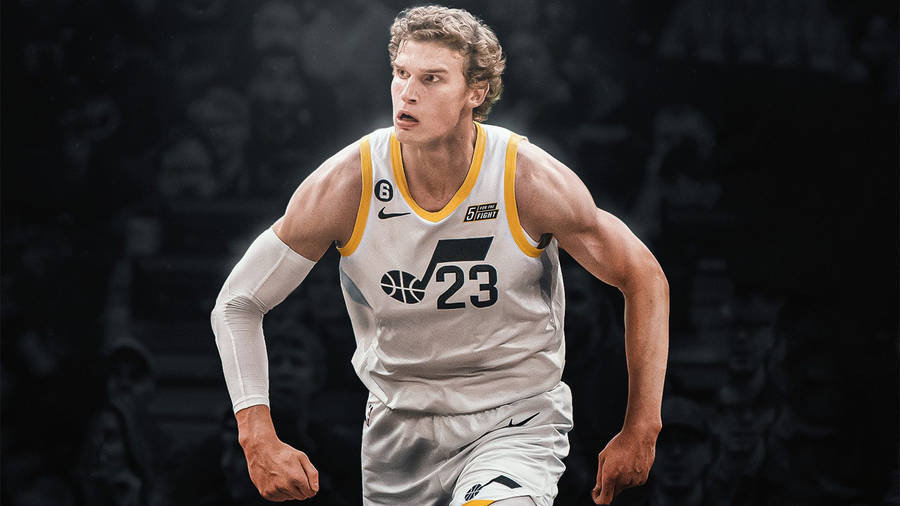 Lauri Markkanen Utah Jazz Wallpaper