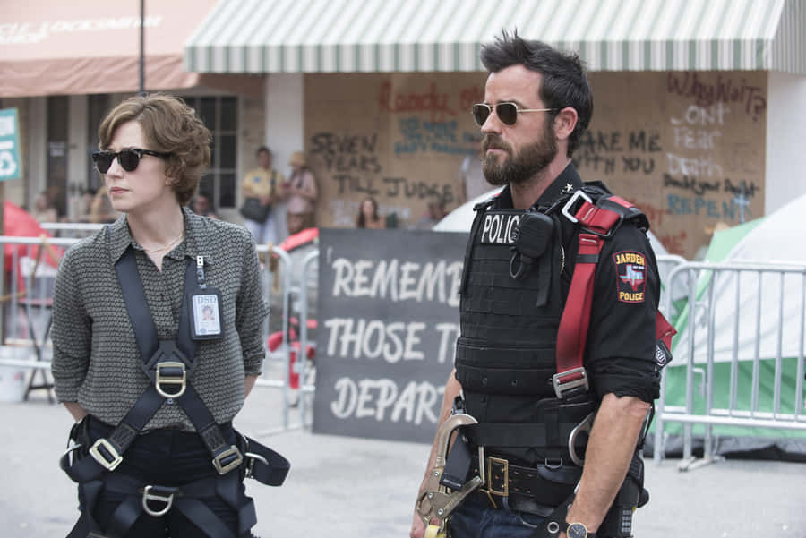 Law Enforcement Duo The Leftovers Wallpaper