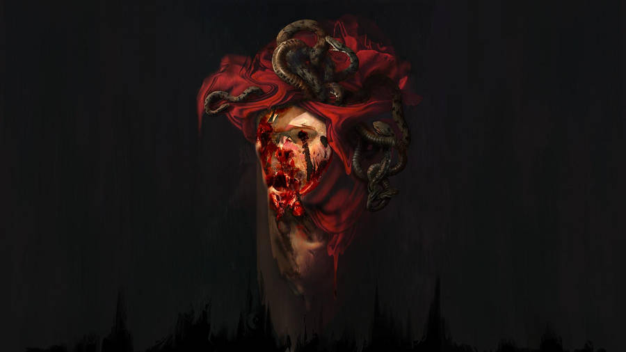 Layers Of Fear Hair Snakes Portrait Wallpaper