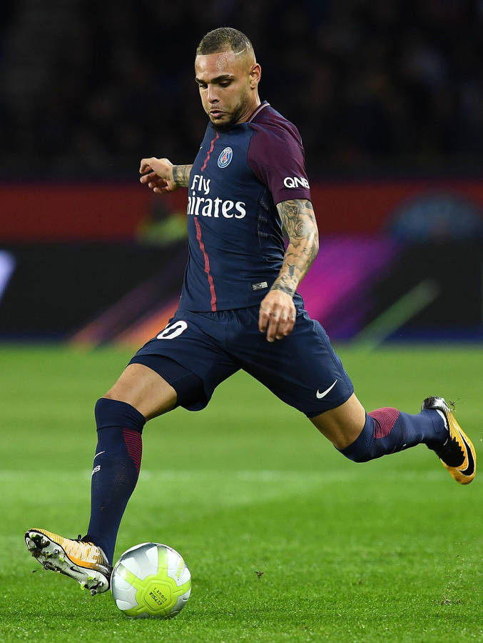 Layvin Kurzawa Neon Football Wallpaper