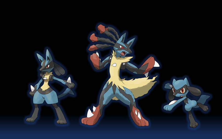 Lead The Way With Lucario Wallpaper