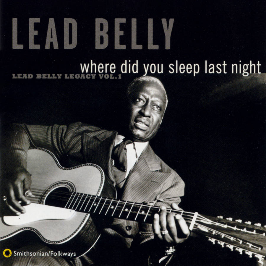 Leadbelly Where Did You Sleep Last Night Illustration Wallpaper