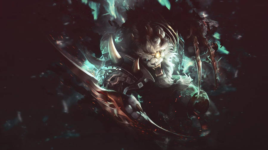 League Of Legends Rengar Deviantart Wallpaper