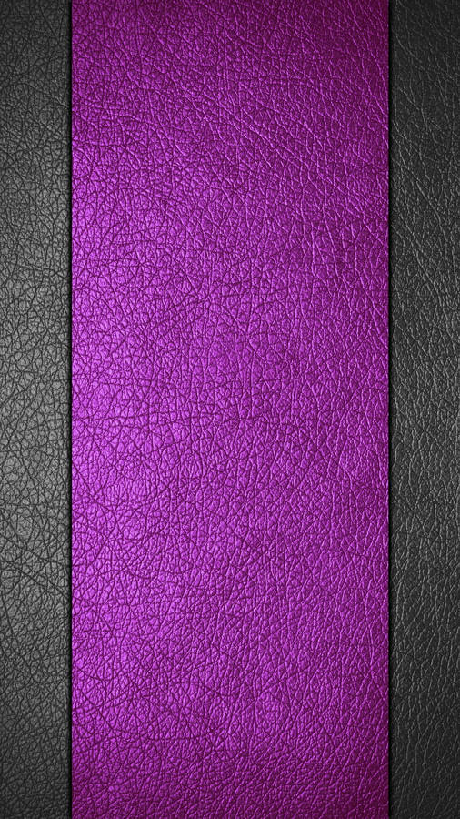 Leather Black And Purple Phone Wallpaper