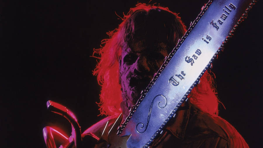 Leatherface – The Chilling Icon Of The Texas Chainsaw Massacre Iii Wallpaper