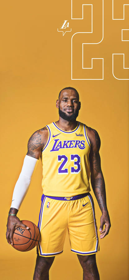 Lebron James La Lakers Wallpaper